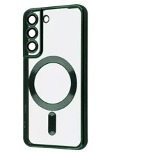 Чехол для телефонов WAVE Metal Color Case with Magnetic Ring Dark Green for Samsung G990 Galaxy S21 FE: Совместимость Samsung G990 Galaxy S21 FE