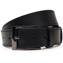 Чоловічий ремінь Borsa Leather чорний (V1115FX09-black): Стать Мужской