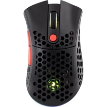 Мишка 2E HyperSpeed Pro Wireless RGB Black (2E-MGHSPR-WL-BK): інтерфейс підключення Wireless, USB