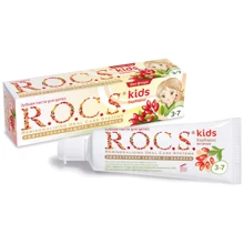 Зубная паста R.O.C.S. Kids Барбарис (без фтора) 45 гр (4607034472092): Назначение Для молочных зубов, Очищение