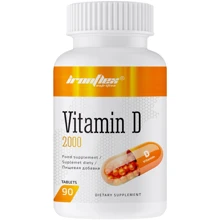 IronFlex Nutrition Vitamin D 2000 90 Tablets: Форма выпуска Таблетки