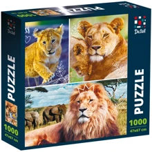Пазл Vladi Toys Львиная семья (DT1000-01): Производитель Vladi Toys