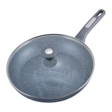 Сковорода Kamille 30 см KM-4274GR: Тип сковороды Традиционная