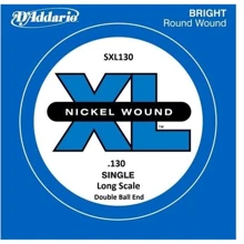 Струна для гитар Струна D`ADDARIO SXL130 XL Nickel Wound Double Ball End 130: Тип Струна