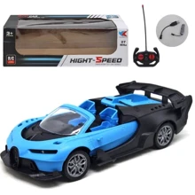 Машинка на радіокеруванні XINGJIAXIANG TOYS Bugatti синя (333-6D): Форма Автомобіль
