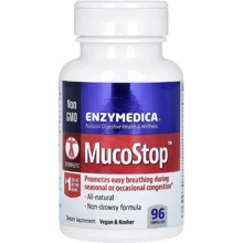 Enzymedica MucoStop Ферменты 96 капсул: Форма выпуска Капсулы