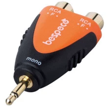 Перехідник Bespeco SLAD375 2xRCA to Jack 3.5: Виробник Bespeco