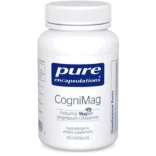 Pure Encapsulations CogniMag (Magtein) Магний-L-треонат 120 капсул: Тип Магний