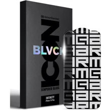 Защитное стекло для iPhone ArmorStandart Infinity Black Icon 2.75D Clear for iPhone 16 Plus (ARM80300): Тип защиты экрана на экран