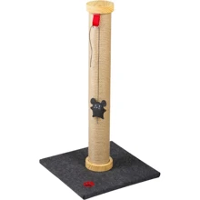 Когтеточка большая Red Point Scratch стандарт джутовая 76 см серая (К-С.В01.Д.217): Высота столбика 76 см