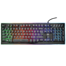Клавиатура Trust GXT 860 THURA USB Black (21839): Подключение проводное