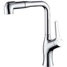 Смеситель для раковины Lefton Single-Hole Rotatable and Pull-Out Faucet-BF2205 Chrome: Назначение Для раковины