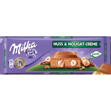 Шоколад Mondelez International Milka Nuss & Nougat Creme 300 г (WT2431): Вага, г 300