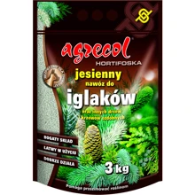 Добриво Agrecol Hortifoska осіннє для хвойних рослин, 3 кг (630): Призначення Для хвойних і декоративних рослин