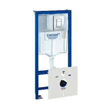 Grohe Rapid SL 38827000 Инсталляционный комплект 4 в 1 (с кнопкой 38732000): Тип Застенный модуль (инсталляция)