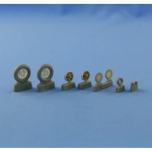 Колеса Northstar Models для Ме-109 F-2, с шинами "Continental", (смола): Производитель Northstar Models