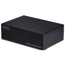 Кабель и переходник Digitus VGA Splitter 500MHz (HDSUB 15/M * 4, HDSUB 15/F * 1) (DS-42110): Тип Разветвитель