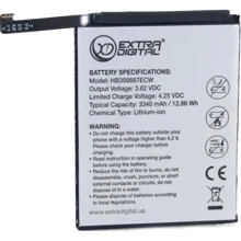 Аккумулятор Аккумулятор ExtraDigital for Huawei P Smart Plus HB356687ECW 3340 mAh BMH6496: Производитель ExtraDigital