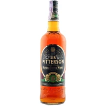 Виски Sir Pitterson Premium Blended Scotch Whisky 40% 1 л (FSH_3107872005397): Объем, л 0.75