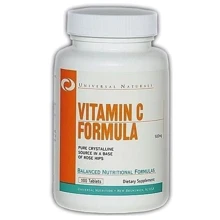 Universal Nutrition Vitamin C Formula 100 tabs: Пол Унисекс