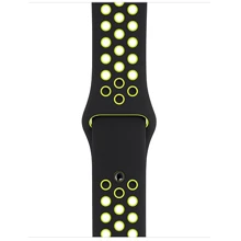 Аксесуар для Watch Apple Sport Band Nike Black/Volt (MTMN2) for Apple Watch 38/40mm: Виробник Apple