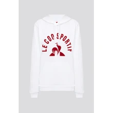 Худи Le Coq Sportif Saison 2 Hoody N°2 M (2021272-LCS) 42 белый с капюшоном: Сезон Демисезон