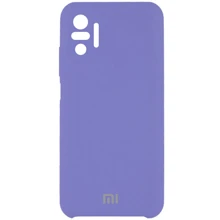 Чехол для телефонов Mobile Case Silicone Cover Shield Camera Elegant Purple for Xiaomi Redmi Note 10 Pro / Note 10 Pro Max: Совместимость Xiaomi Redmi Note 10 Pro / Note 10 Pro Max