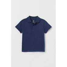 Поло H & M 1812-7180811 122-128 см темно-синє: Тип футболки