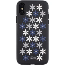 Чехол для iPhone Luna Aristo Daisies Case Black (LA-IPXDAS-BLK) for iPhone X/iPhone Xs: Цвет черный