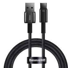 Кабель Baseus USB Cable to USB-C Tungsten 66W 2m Black (CATWJ-C01): Тип USB Cable - USB-C