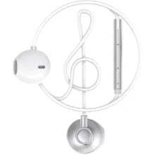 Навушники WK Wired Earphone Silver (WE300): Тип конструкції вкладиші