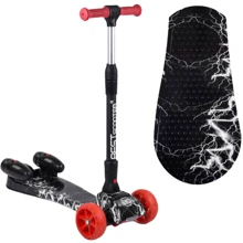 Самокат Best Scooter Maxi черный (80542): Количество колес 3