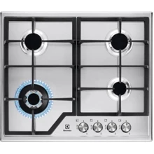 Варочная поверхность газовая Electrolux KGS6436BX: Расположение панели спереди