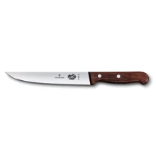 Кухонний ніж Victorinox Wood Carving вузьке з дерев. ручкою 18см (5.1800.18): Лезо нержавіюча сталь