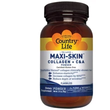Country Life Maxi-Skin 2,74 oz (78 g) Колаген + Вітаміни С & А в порошку: Тип комплексні