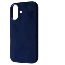 Чехол для iPhone WAVE Khaki Case with Magnetic Ring Midnight Blue for iPhone 16 Plus: Цвет синий