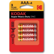 Kodak AAA bat Carbon-Zinc 4шт Extra Heavy Duty 30953321: undefined undefined