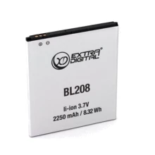 Аккумулятор ExtraDigital 2250mAh (BML6361) for Lenovo BL208: Производитель ExtraDigital