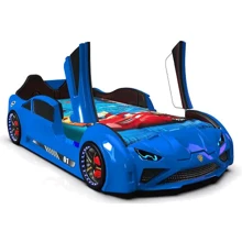 Детская кровать машина Lamborghini синяя: Тип классическая