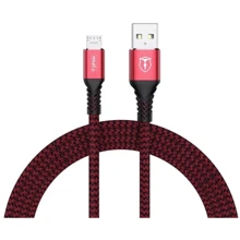Кабель T-PHOX USB Cable to microUSB Jagger 1m Red (T-M814 red): Тип USB Cable - microUSB