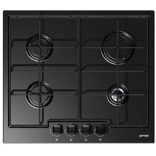 Варочная поверхность газовая Gorenje G 6N4 AB: Расположение панели спереди