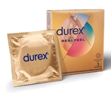 Презервативи латексні зі змазкою Durex Real Feel № 3 (натуральні відчуття): Тип Гіпоалергенні