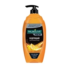 Palmolive Men Гель для душа Цитрусовый заряд для мужчин 750ml: Назначение Увлажнение, Питание, Смягчение, Питание