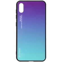Чехол для телефонов BeCover Gradient Glass Purple/Blue for Vivo Y91C (704051): Совместимость Vivo Y91C