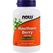 NOW Foods Hawthorn Berry 540 mg 100 caps (Боярышник): Форма выпуска Капсулы