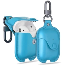 Чехол для наушников ESR Oxford Leather with Belt Blue for Apple AirPods: Тип Чехол