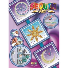 Набор для творчества Sequin Art SEASONS Космос, Солнце, Луна и звезды: Производитель Sequin Art