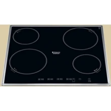Варочная поверхность электрическая Hotpoint-Ariston KIC 644 X: Расположение панели спереди