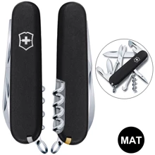Мультитул Victorinox CLIMBER MAT чорний матовий лак (Vx13703.3_M0007p): Тип мини-мультитул
