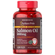 Puritan's Pride Omega-3 Salmon Oil 1000 mg 120 caps: Тип Омега 3
